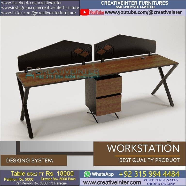 Office Workstation Meeting Conference Table Desk Chair Sofa 2