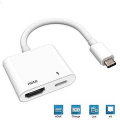 Cable Creation USB3.1, Type-C to USB3.0 + HDMI + Type-C Adapter 0