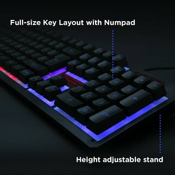 keyborad / Mouse, Gaming Combo Keyboard and mouse + Mousepad 3