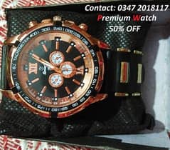 GOLD DESIGN EXPENSIVE WATCH ON SALE | 0347 2018117