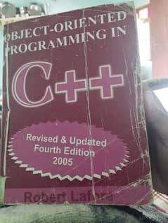 Oop programming in c++ robert lafore 4th edition 0