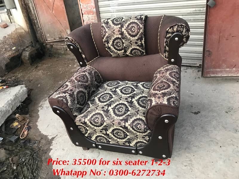 Six seater sofa sets on special Discount 7