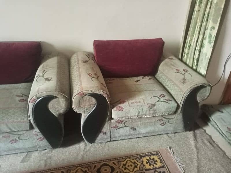 5 seater sofa urgent sale negotiable 0