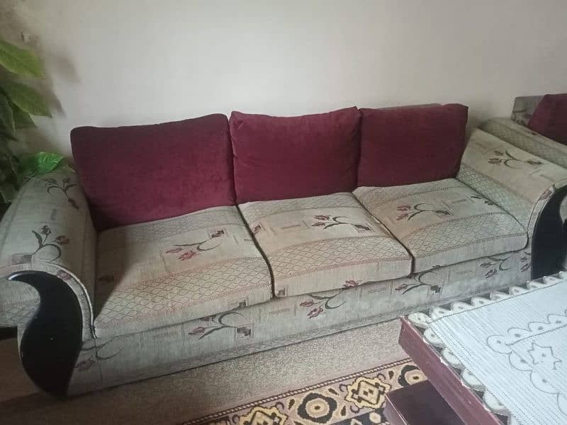 5 seater sofa urgent sale negotiable 1