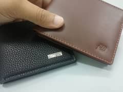 Two Leather Wallets for Men