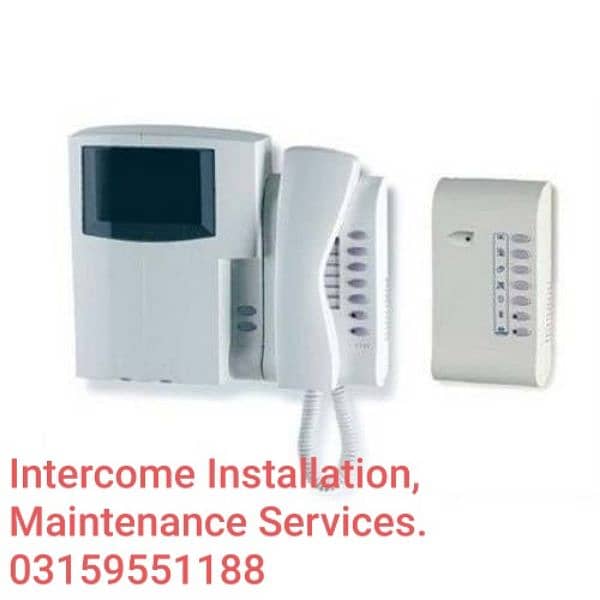 Pabx, Video Intercome, Doorlock, Cctv Camera, Get install and repaires 1