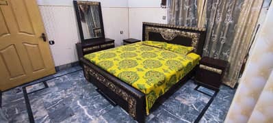 Bed set, King Size Double Bed, Sofa, Dining, Center Table, Furniture