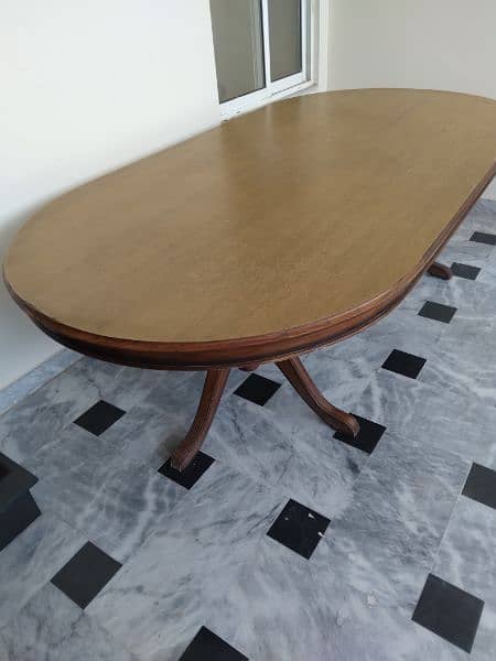 Dining table only. 4x8 feet dimention 0