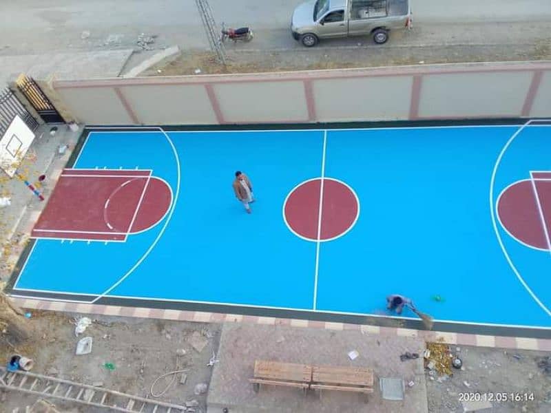 futsal / jogging track / basket ball court / tennis court 6