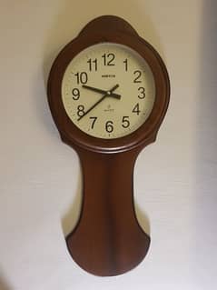 Hartco Clock – Wooden Brown