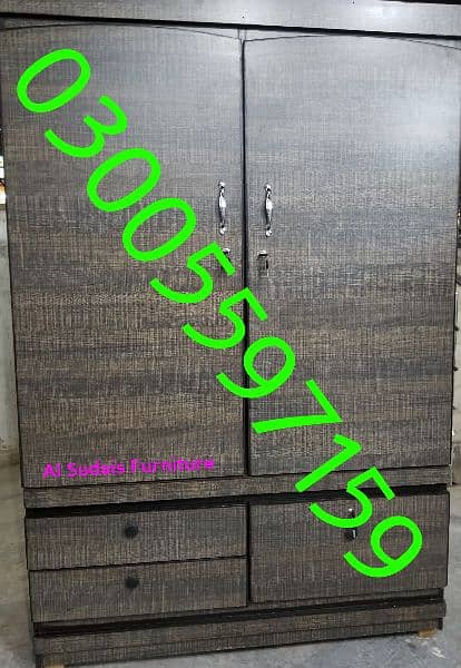 cloth almari wardrobe 6ft cupboard furniture dining table dressing use 14