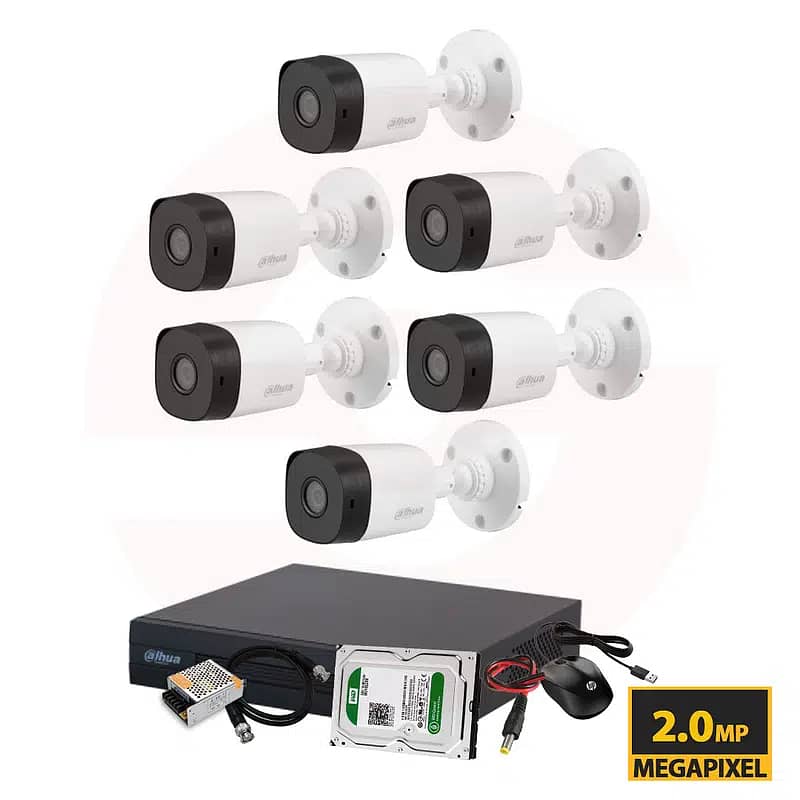 4 CCTV Camera / Security Cameras PACKAGE WITH INSTALLATION 0