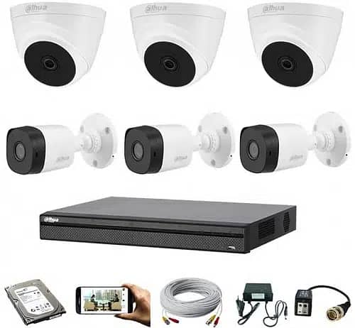 4 CCTV Camera / Security Cameras PACKAGE WITH INSTALLATION 2