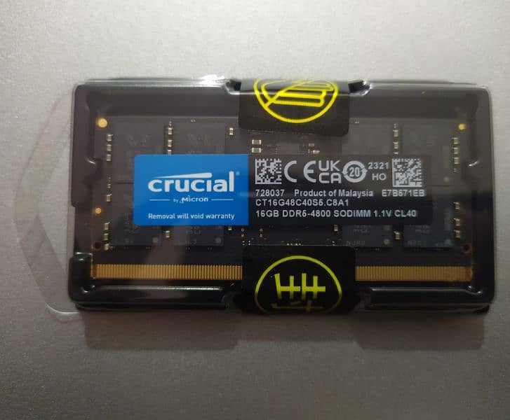 Crucial DDR5 RAM for laptop 16GB 1