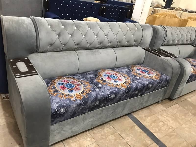 Six seater sofa sets with 10 years warranty 17