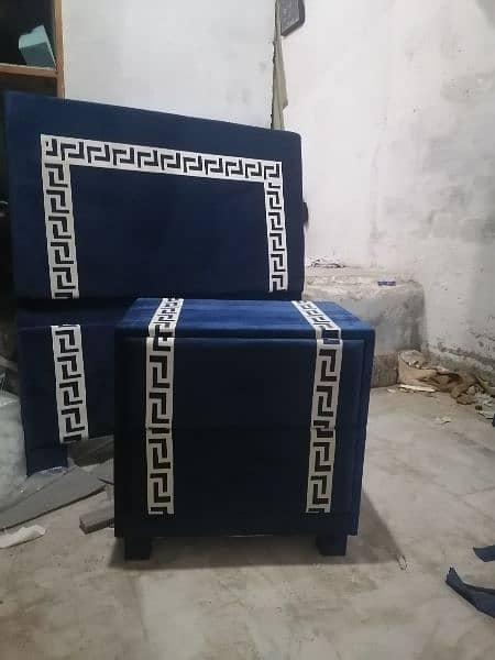 single bed with side table  on sale in high material and low price 2