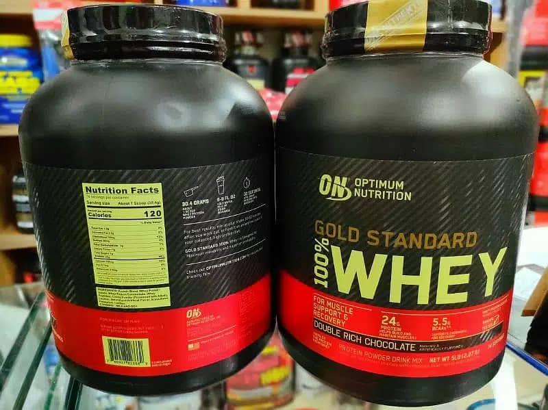 Gold Whey Protein Imported Supplements 1