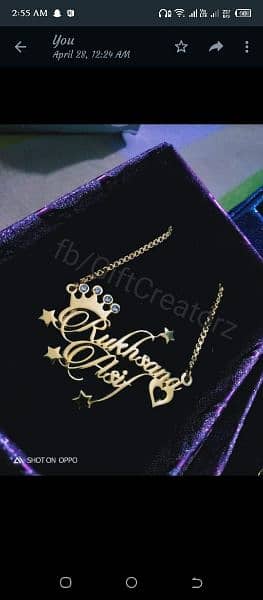 Name Locket for girls and women