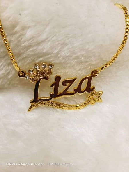 Name Locket for girls and women 9