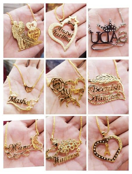 Name Locket for girls and women 12