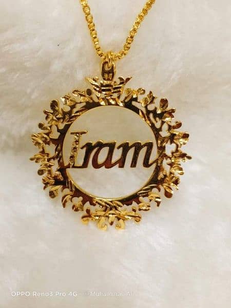 Name Locket for girls and women 14