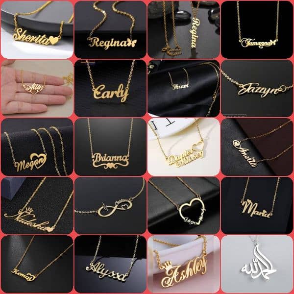 Name Locket for girls and women 16