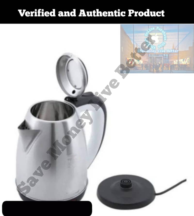 Stainless Steel Electric Kettle 2