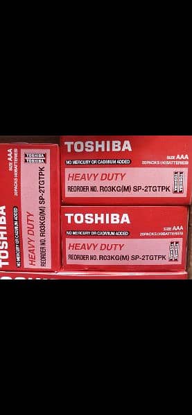 Batteries Toshiba Cell 40pis box Wholesale AA. AAA. CR14. DR20 Cell 5