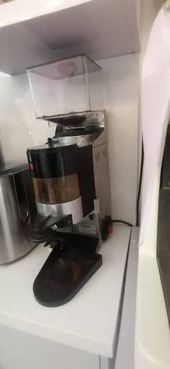 Rancilio coffee machine + grinder