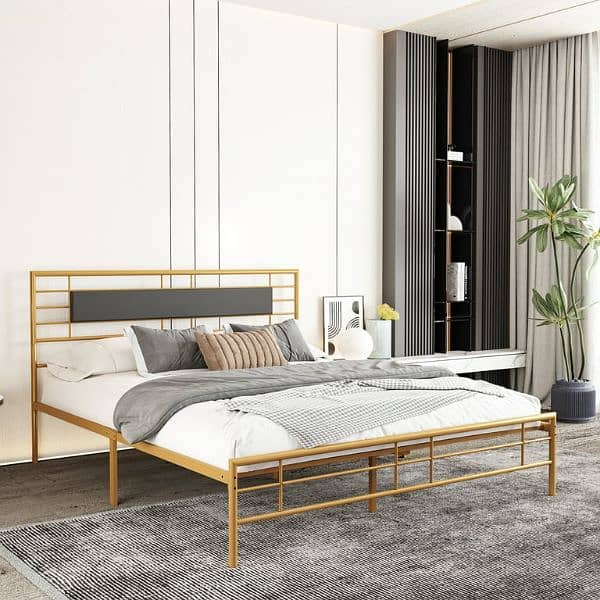 Metal Made King Size Luxury Bed 2