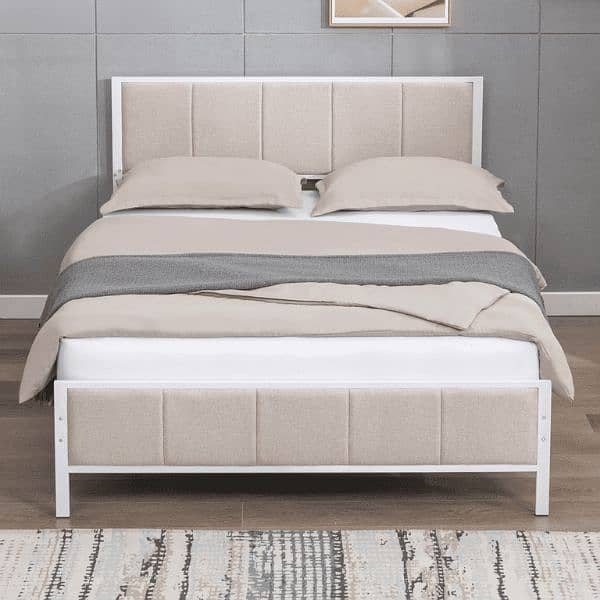 Metal Made King Size Luxury Bed 4