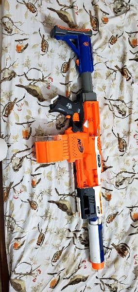 Nerf mega cycloneshock toy gun kids play 3