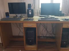 Wooden office desk | For 2 people | Good condition 0