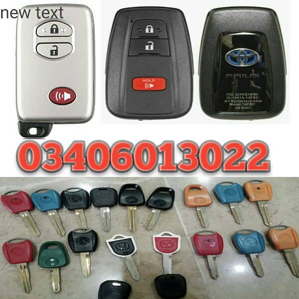 honda N one.  brv. alto Toyota move vitz keys remote programming 0