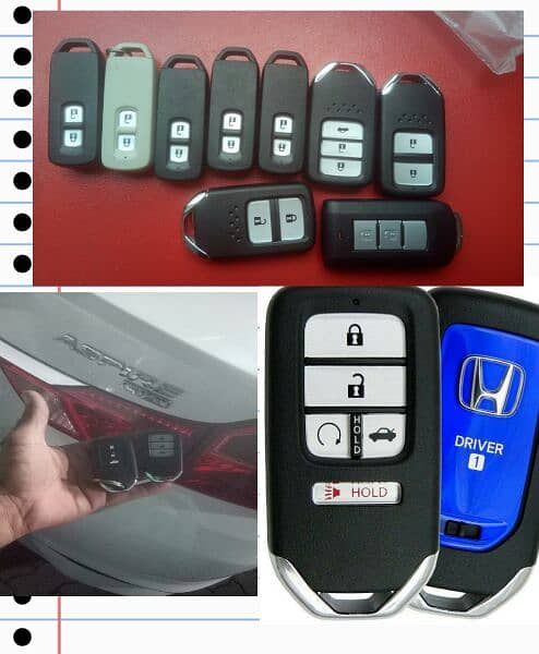 ALL car key remote honda N one.  brv. alto Toyota move vitz keys 1
