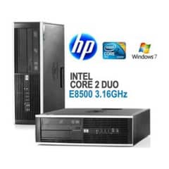 core 2 duo e8500 budget pc ddr3 4gb ram for professional & gaming uses