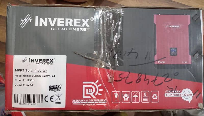 Brand New Inverex Yukon 3.2KW Hybrid Solar Inverter 2