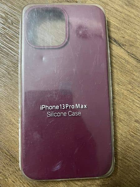 iPhone 13 Pro Max Air Skin & Silicon Covers|Used once 5