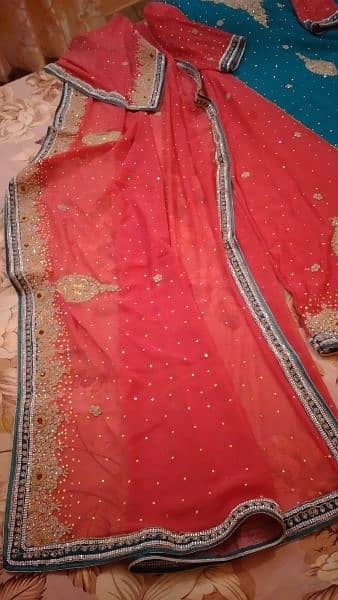 only one time used bridal n valima dresses in excellent condition 2