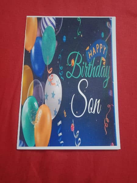 Birthday Cards with free goodie bags 2