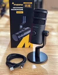 MAONO USB Dynamic Microphone, voice over Podcast Recording Mic PD100u 4