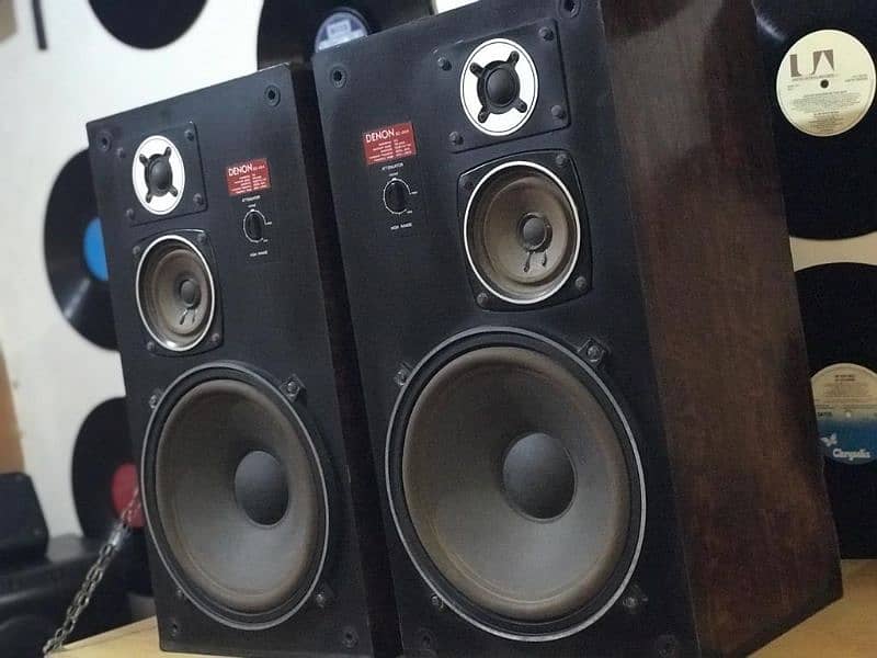 Denon SC-304 10" 3 Way Bookshelf Speakers 9