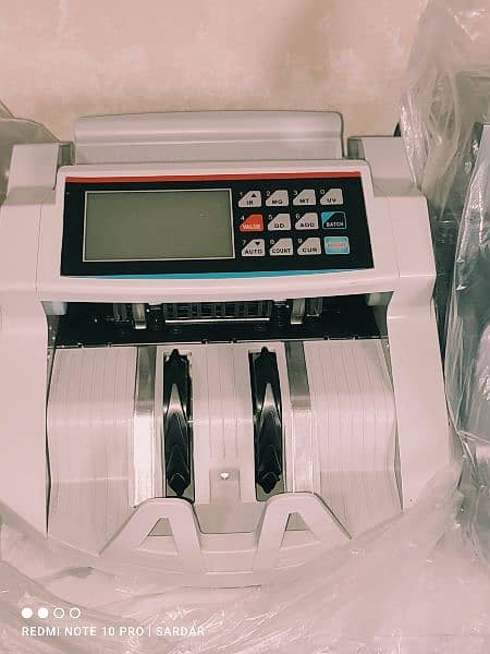 cash counting cash mix note counting machine fake detection PKR USD EU 3