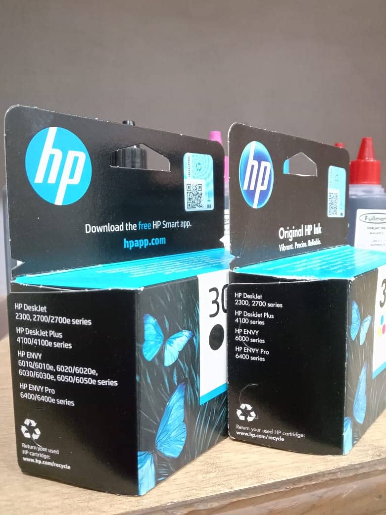 Hp 305 Black & Color Ink Cartridge (Original) 1