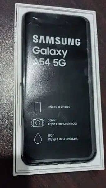 Samsung a54 8 256 new 10 by 10 0
