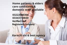 Attendants, Nurse, Maid for Home/Hospital Patient/Elder Care Available 0