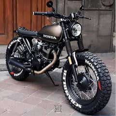 Cg 125 modifications or conversion