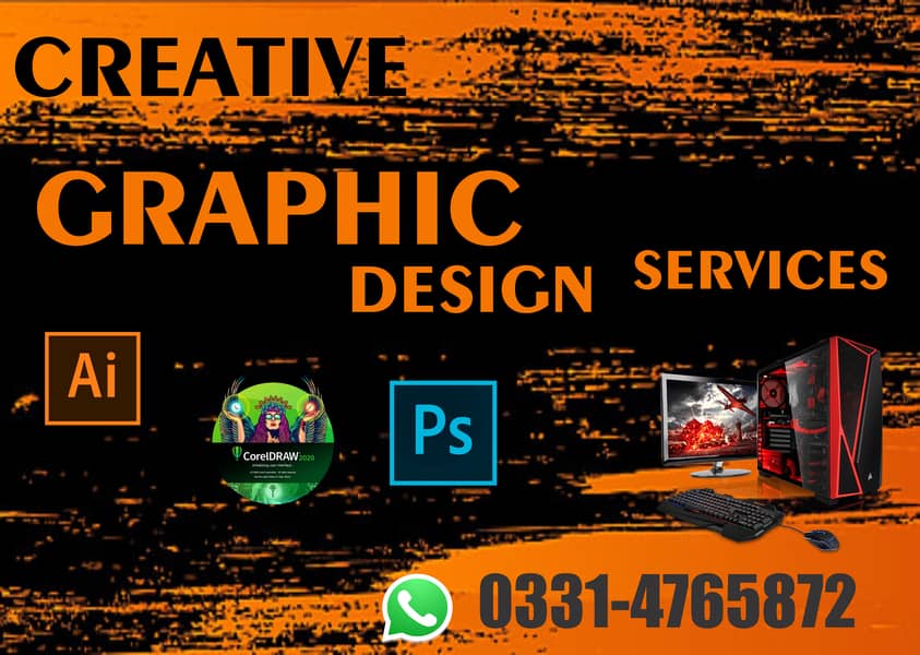 GRAPHIC DESIGNING SERVICE AVAILABLE ,LOGO ,POSTER ,MOCKUPS,FLYER,ETC 0