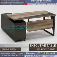 office executive table meeting workstation chair reception Desk
