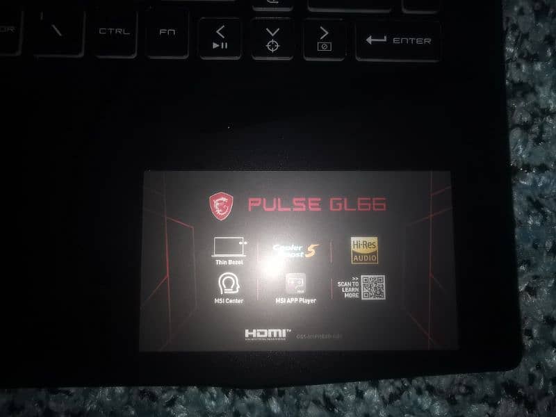 MSI GL66 Pulse Brand New from USA gaming laptop 5